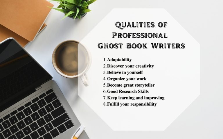 qualities of professional ghost book writers